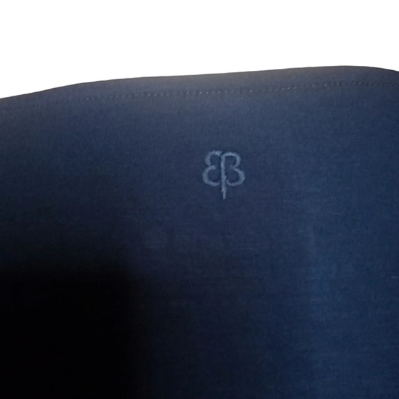 Betabrand Teal Green Erin Flutter Sleeve Peplum Blouse Pocket Size Medium - Picture 7 of 9